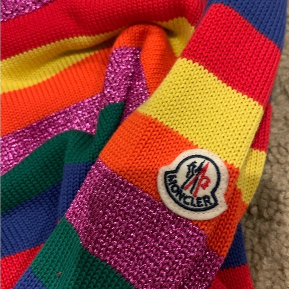 Moncler AUTHENTIC Medium size multicolored sweater EUC - Picture 8 of 11